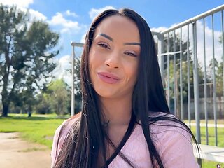 Donnie Rock and Cara Mella in hot pov action