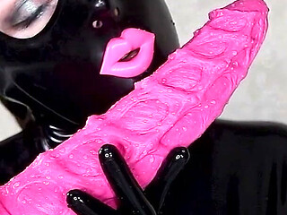 Cristal Kinky Rubber Doll Solo in Tub