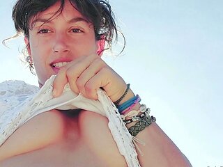 DaneJones HD Natural big boob girl masturbates