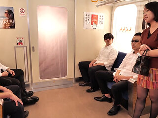 A Chubby Girl With Flabs Of Flesh, Wearing A Tight Outfit Fetish. She Boards The Train Expecting To Be Jumped. 3