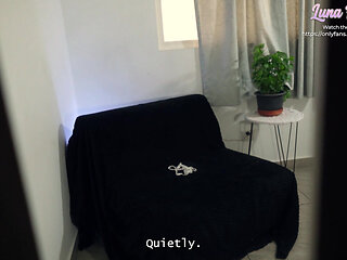 I Watched My Stepmother Hiding in the Closet and Then She Gave Me a Blowjob