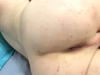Twink slut in bed