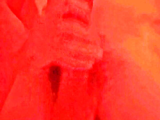 Big white cock red room