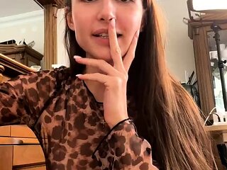 Curly Blonde Teen Records Solo Dildo Masturbation More at