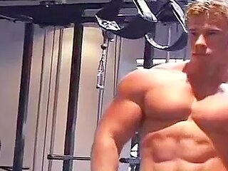 Mark Dalton In Aka Jeremy Rock Stepsons - Workout, Shower, Then Solo Stroke