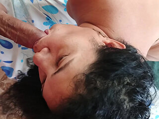 Beautiful Latina Blowjob Her Neighbor