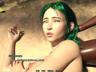 Hot Threesome with My Step Sister and Her Friend - 3D Hentai Game - Crush