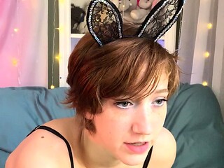 Hottest Amateur 19yo Blonde Teen going solo on Webcam