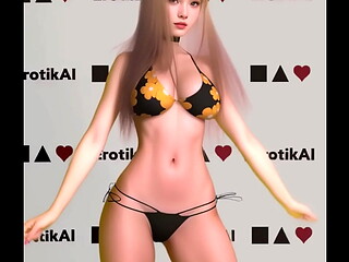 AI realistic Marin Kitagawa