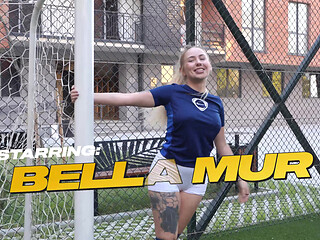 Bella Mur and Friends Comfort Injured Football Player in His Wet Dream
