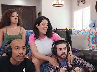 Willow Ryder & Sarah Arabic have threesome with a BBC