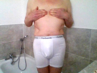 Messy piss and food wank