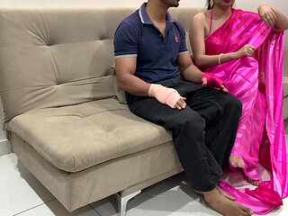 Naughty Stepmom Saara Seduces and Fucks Stepson