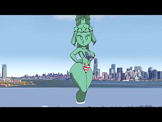 The Statue of Liberty's XXX-Rated Independence Day Spectacular - Where Freedom Rings in More Ways Than One