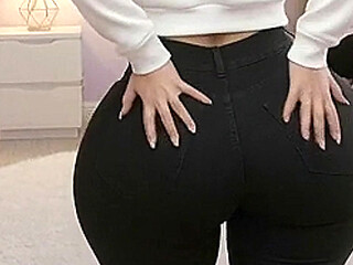 Petite Big Ass Stepsister Playing in the Bedroom