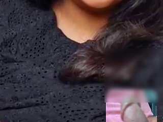 Beautiful Girl Sex Chating with Her Husband's Friends on Video Call