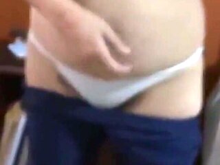 The Best Thing Is to Jerk off Watching How My Stepmother Dresses and Undresses