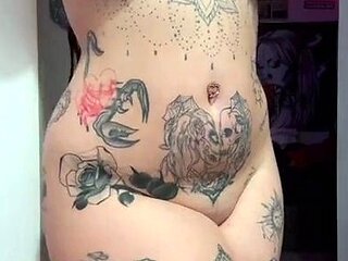 Big boobs milf masturbates with her dildo