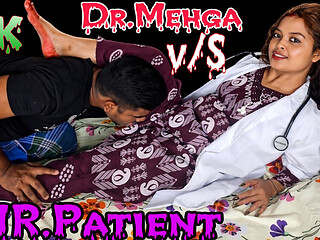 Dr.mehga Gives Special Treatment to Her Patient Intense Desi Sex
