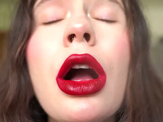 She Loses Control Powerful Wet Sneezes Right in Your Face