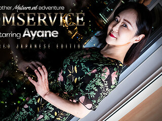 Hairy Japanese Milf Gets A Pov Creampie