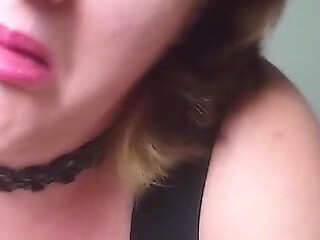 Masturbating Step-mom Gives Step-son Handjob