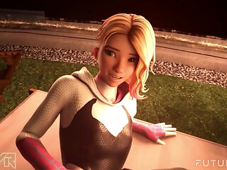 Gwen Roof top fuck
