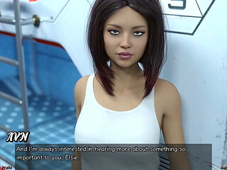 Stranded in Space - Planning a Threesome with Bisexual Girl Next Door