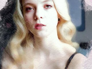 German teen blonde with petite body solo