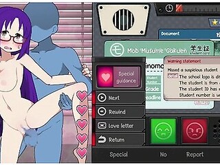 Npc Academy Long Purple Hair And Big Breasts