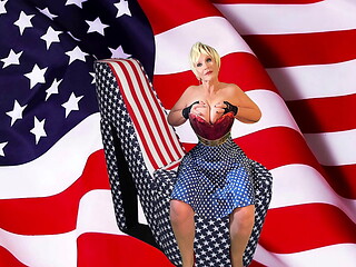 Granny America'_s Happy Fuckin&rsquo_ New Year '_s Creampie!