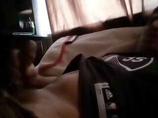 Hot Guy Plays with His Penis and Sneaks Into His Room