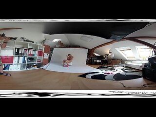 Claudia Macc's photoshoot action by Bravo Models