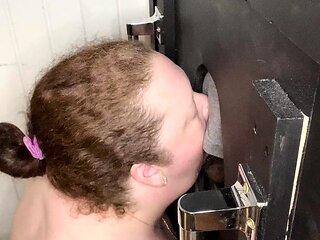 Glory Hole Blowjobs and Brunettes