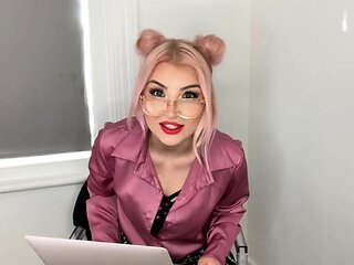 Cute bae in glasses commeting small dick