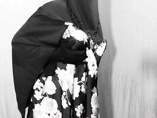 Muslim Hijabi Beautiful Housewife Fucking with Neighbor - With Clear Bangla Audio
