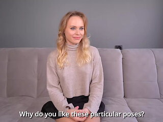 A Blonde with a Big Booty Fell in Love with Dicks and Cum on Her Face after H...