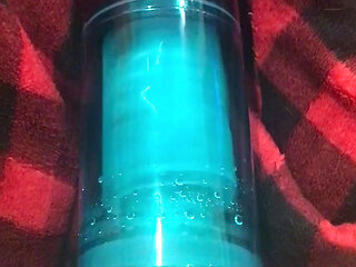 The amzaing suck machine works the big old man cock