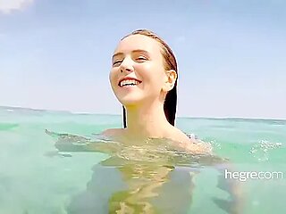 Alisa Naked In Ibiza