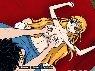 One Slice of Lust - One Piece Sex - Part 4 Playing with Nami's Big Tits by Loveskysanx