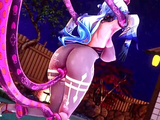 Pounded, monsters, hot animated
