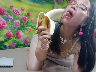 sucking banana video special turn you on