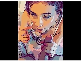 Deepthroat smoking fetish compilation