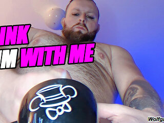 POV: Sweet Straight Friend Drinks His Own Cum Post-Workout