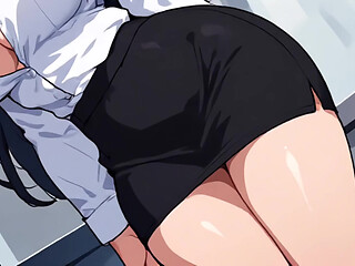 Office Manager Seducing Staff