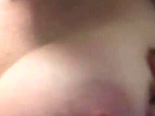 Nipples play and spitting on my tits