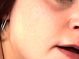 Rhea Takes Cock Deep in Her Mouth While Getting Fingered Hard