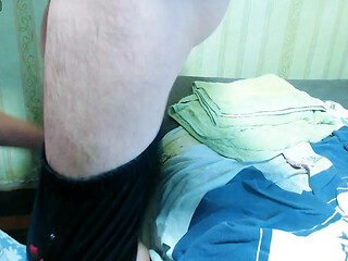 Mature MILF gives intense deepthroat blowjobs with big tits on camera