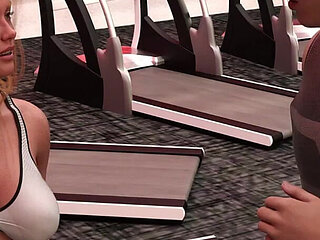 How to Lose Ones Virginity 4 - Monica Trying to Seduce Leo but He Escaped as He Can Read Her Mind