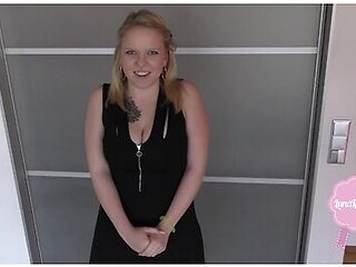 Luna Love - 18 Year Old Fooled At Auditions And Stuffed Mouth!
